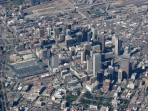 Denver, aerial, buildings, Colorado